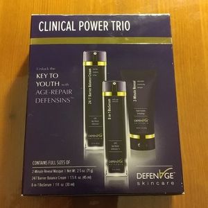 New Defense Skincare Clinical Power Trio